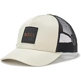 BOSS Men's Contrast Logo Trucker Hat