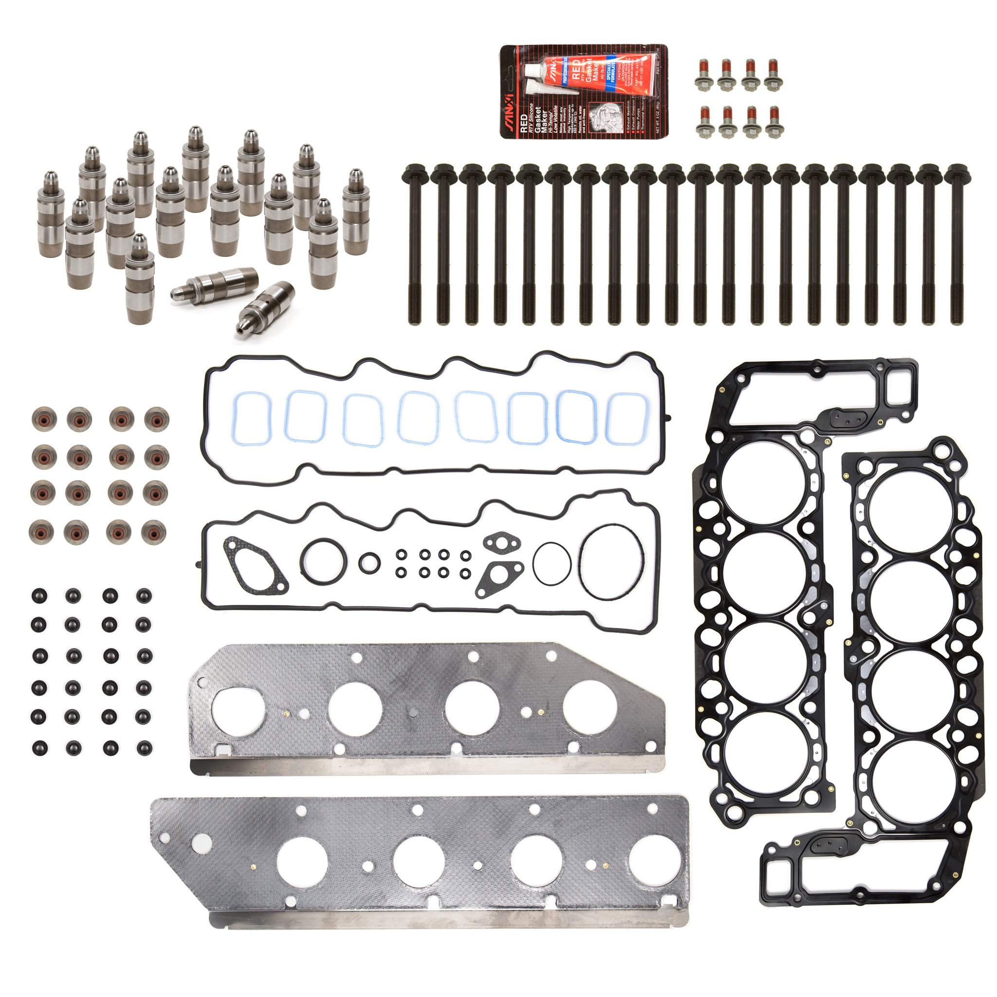Cyl. Head & Valve Cover Gasket Gaskets Head Gasket Set Fit 0810 Dodge