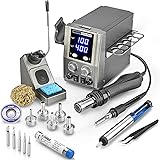 X-Tronic 6040-PRO-X • Platinum Series • 700 Watt • Hot Air Rework Soldering Iron Station • Digital Temp Controls, C/F Func, 0