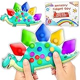Dinosaur Color Sorting Sensory Toy Gift for Toddler