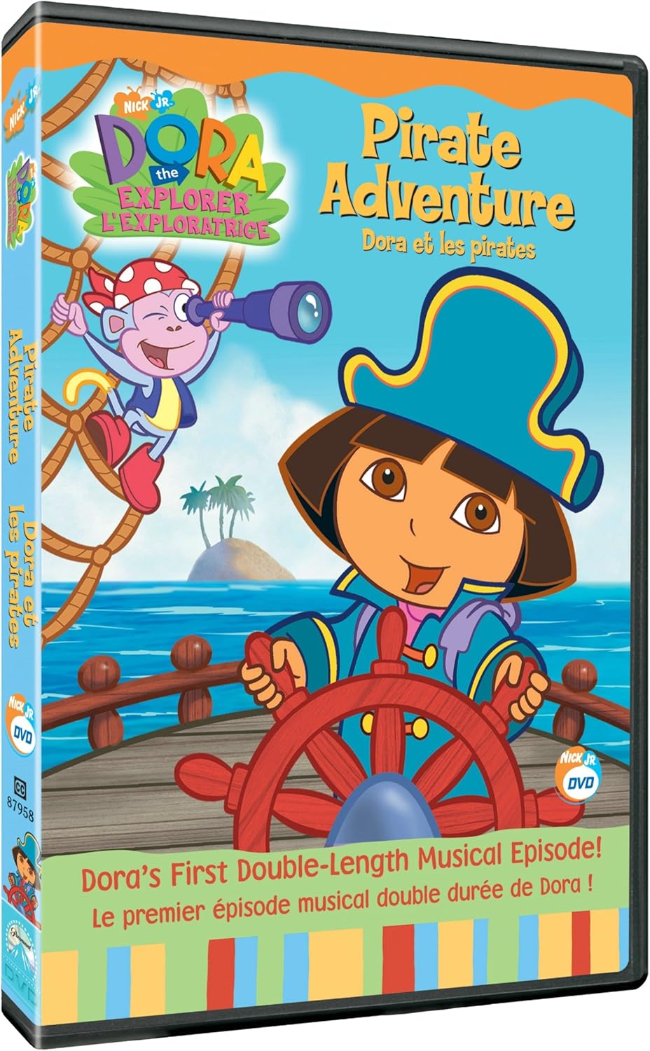 Dora The Explorer Dora S Pirate Adventure Amazon Ca Dvd Dvd