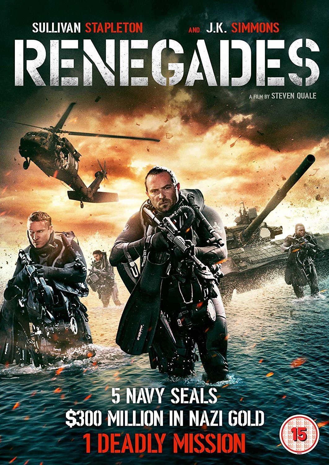 Renegades [DVD] Amazon.co.uk J.K. Simmons, Charlie Bewley, Sullivan