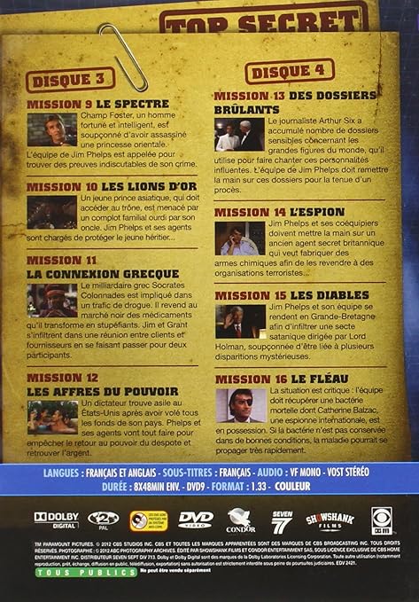 Amazon Com Mission Impossible 20 Ans Apres Saison 1 Movies Tv