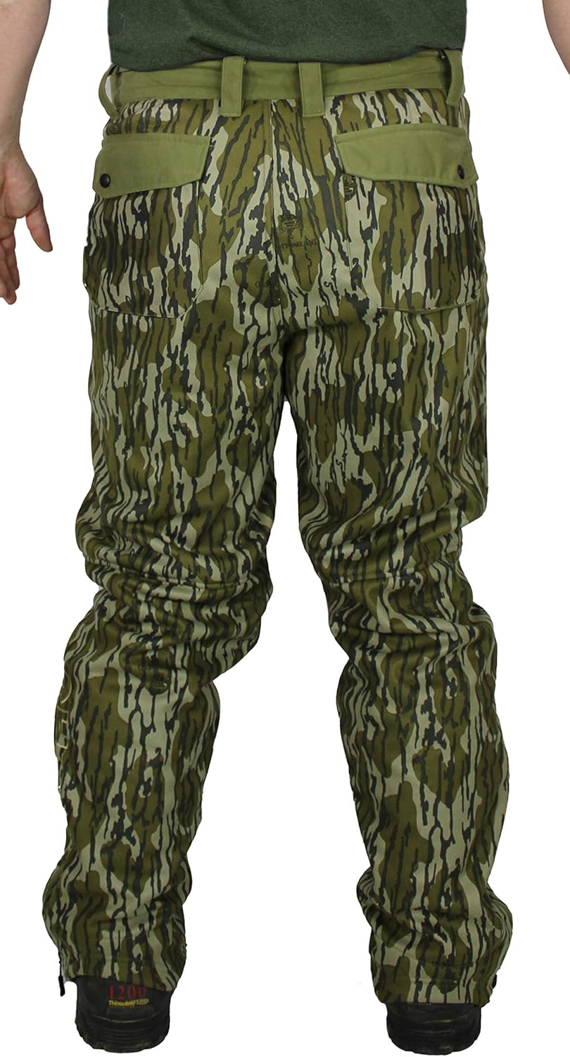 fleece camo pants