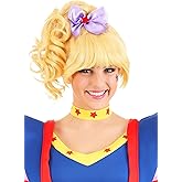 Fun Costumes Adult Rainbow Brite Wig Women's Blonde Cosplay Wig Standard