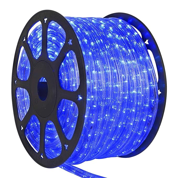 Mufasa 3014 Led Waterproof Strip Rope Pipe Light SMD Roll (120 Led/Mtr) (Blue, 2 Meter)