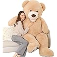 MorisMos Giant Teddy Bear Plush 5 Feet, Life Size Huge Teddy Bears for Girlfriend Boyfriend, 5 Foot Large Bear Gifts, Baby Shower, Birthday