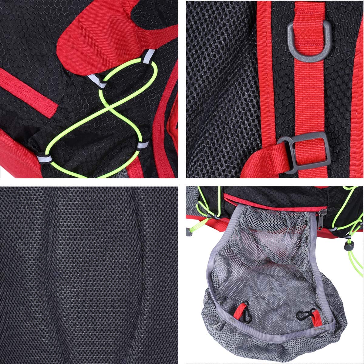 DAVIDNILE Hydration Backpack - Prefect Outdoor Gear for Skiing, Running, Hiking, Cycling, Camping, Climbing
