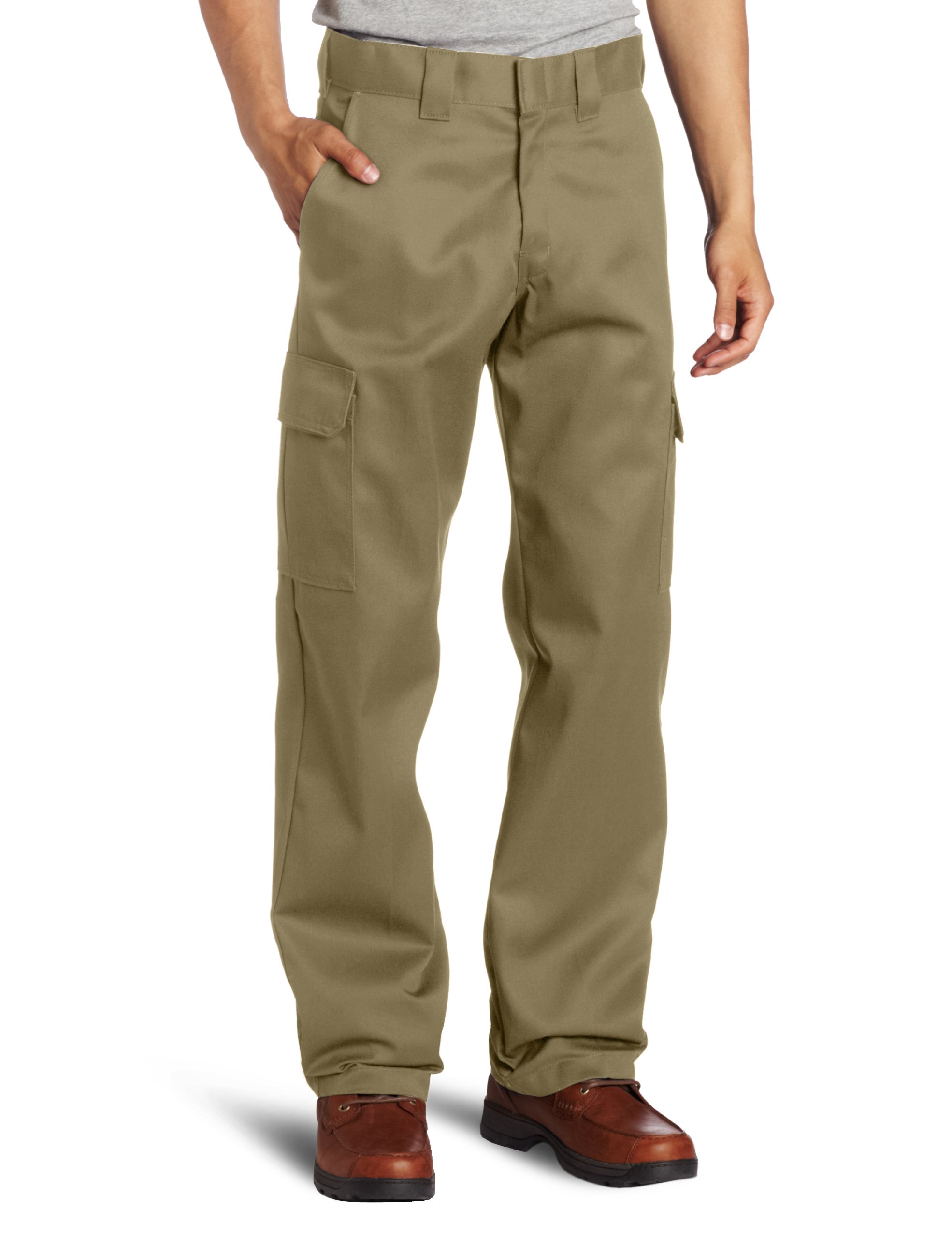 Dickies Pantalone Cargo Uomo Regular Fit Elasticizzato – Grigio Carbonio – Pratico E Resistente