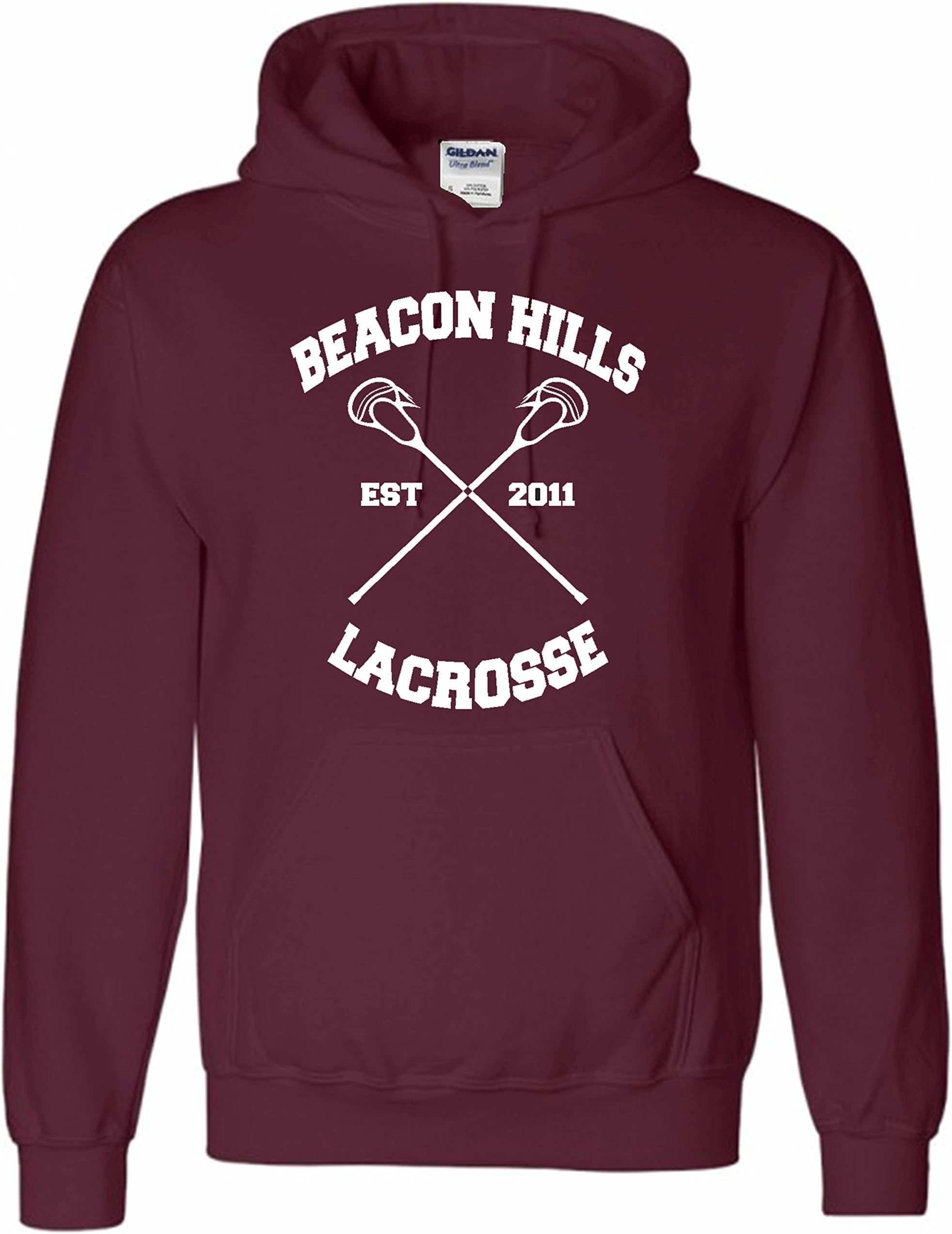 Beacon Hills Lacrosse Hoodie - Teen Wolf Stilinski lahey McCall Unisex Hoody Top (Small, McCall 11)