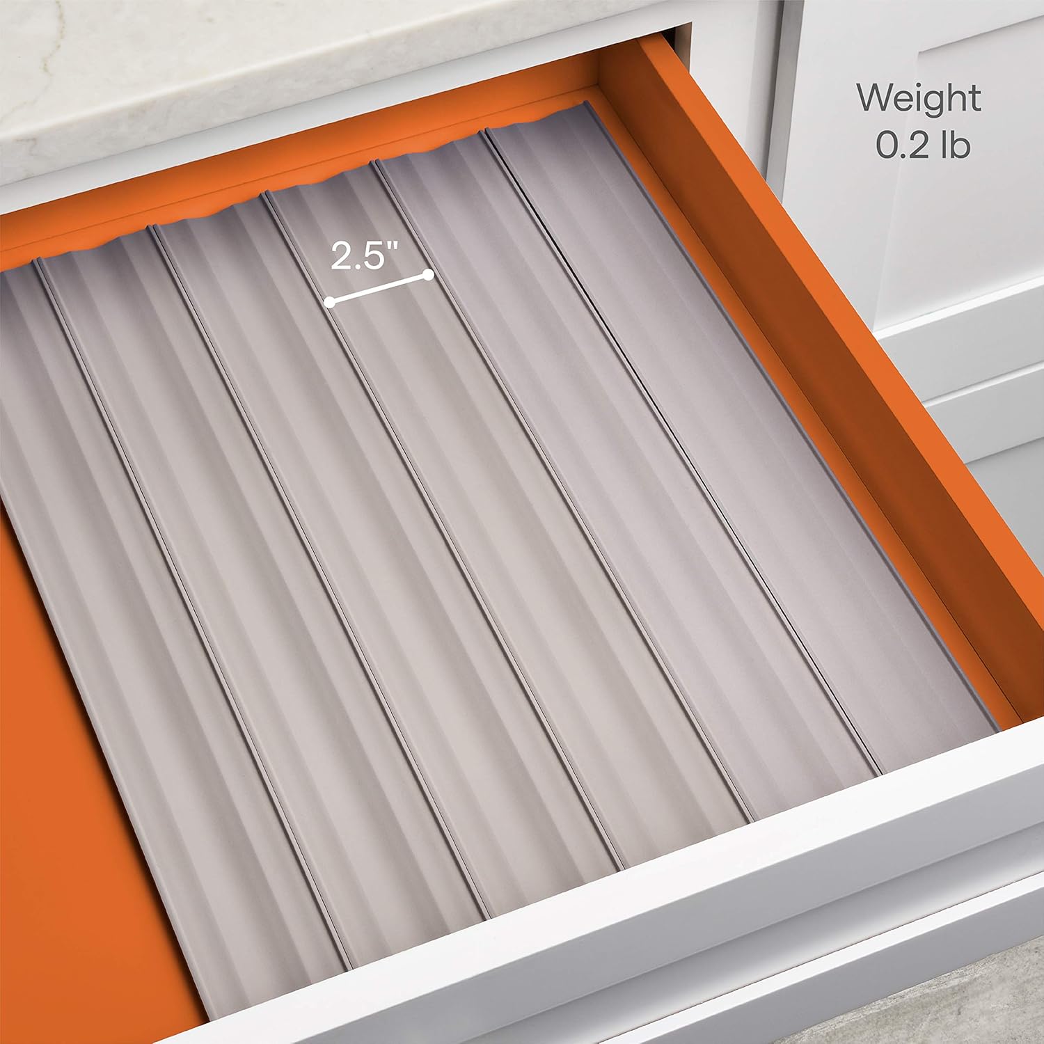 YouCopia SpiceLiner Spice Drawer Liner, 10ft Roll, Gray: Kitchen & Dining