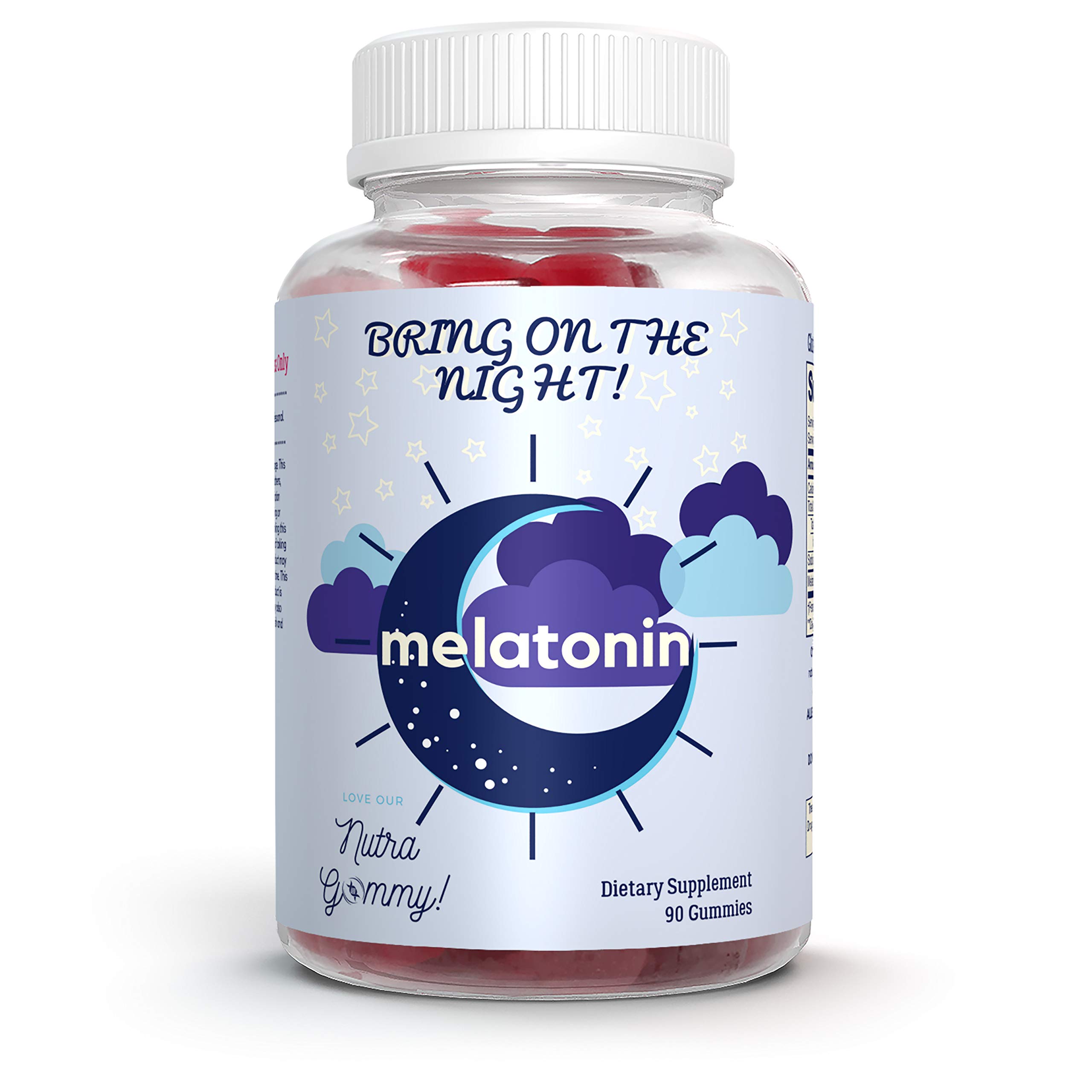 Buy Genome Nutraceuticals Melatonin Gummies 5mg, Gluten Free, Gelatin