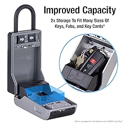 Master Lock Large Key Lock Box with Code, Key Safe