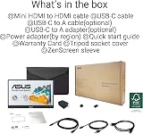 ASUS ZenScreen Touch MB16AMTR 16 inch Portable USB Monitor FHD IPS 10-point view 8