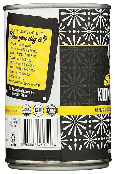 8 TRACK FOODS ORGANIC DARK RED KIDNEY BEANS, 15 OZ