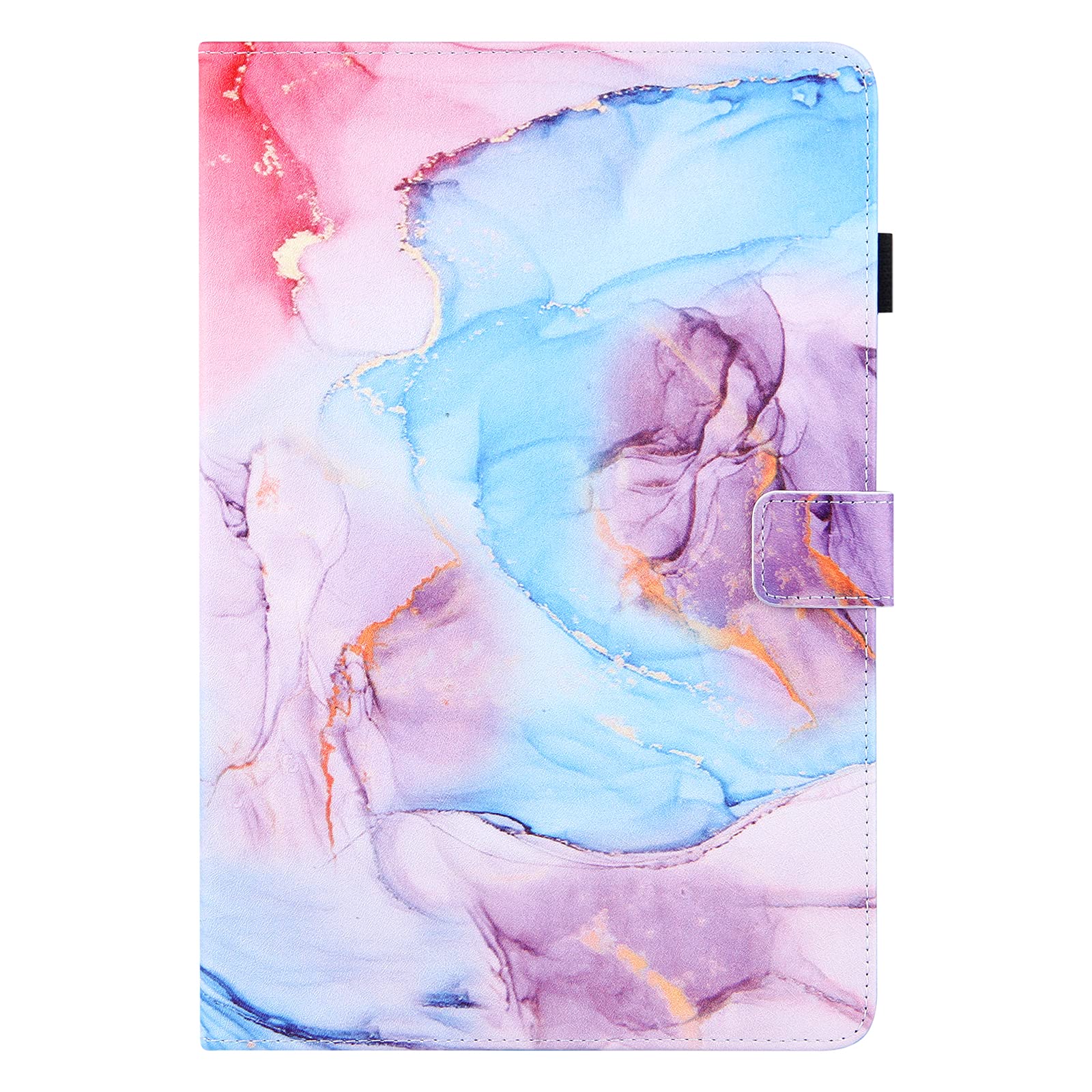 MadBee Slim Case for iPad Mini 5/iPad Mini 4 (5th/4th Generation, 2019/2015 Release), PU Leather Wallet Case Colorful Pattern Design Flip Wallet Case Cover with Auto Sleep/Wake (#H)