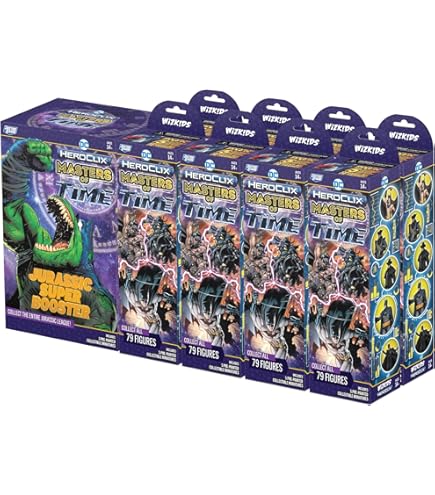Amazon.com: NECA HeroClix The Jokers Wild Booster Brick : Toys & Games