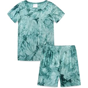 Babymine Boys Girls Soft Rayon Pajamas 18M-8 Years Summer Shorts set | Cloud Soft, Breathe Easy All Night, Stretchable Fabric