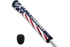 CHAMPKEY USA Pistol Golf Putter Grip | Comfortable Polyurethane and Lightweight Putter Grips