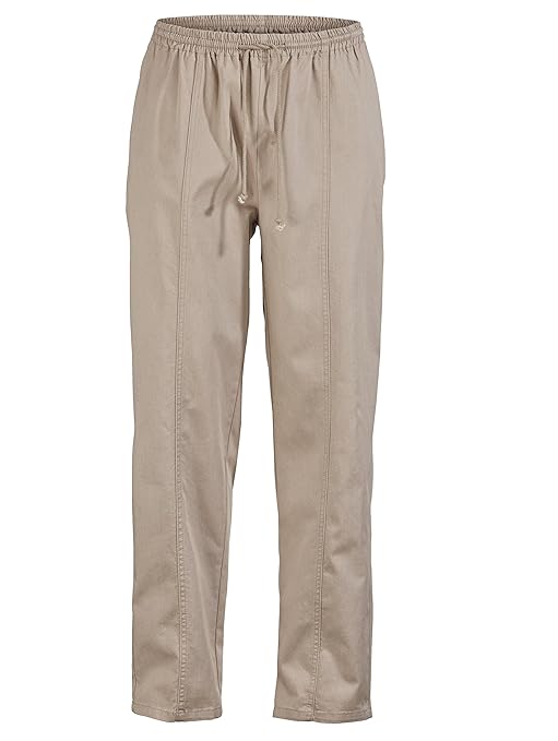 Roger Kent Herren Schlupfhose mit Gummibund mit Kordelzug