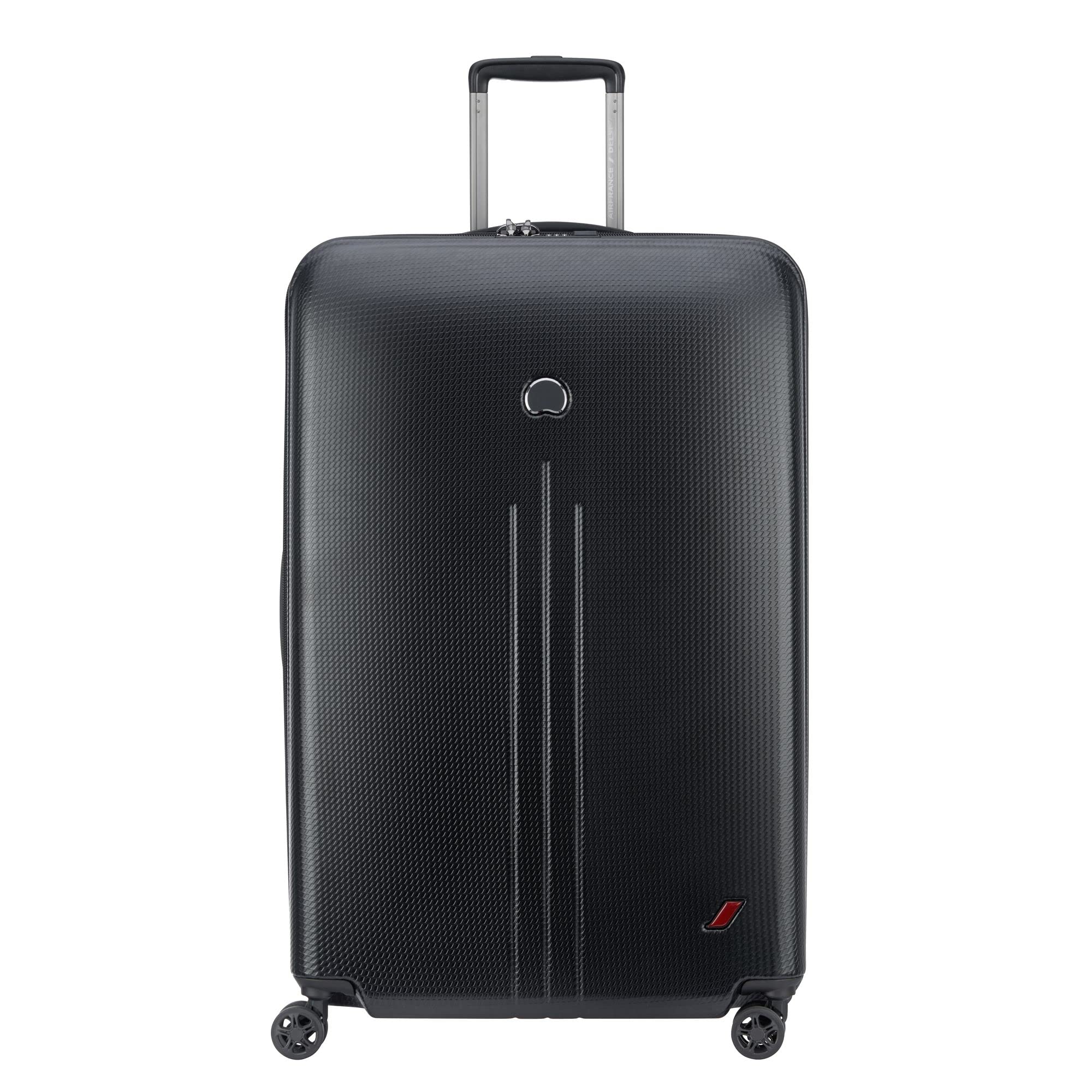 Delsey Paris New Envol Suitcase, 78 cm, 98.8 liters, Black