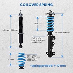 maXpeedingrods Coilover Struts for BMW E36 3 Series