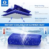 Sukeen 4 Pack Cooling Towel 40x12 Ice Towel Microfiber Yoga Gym Sports view 3