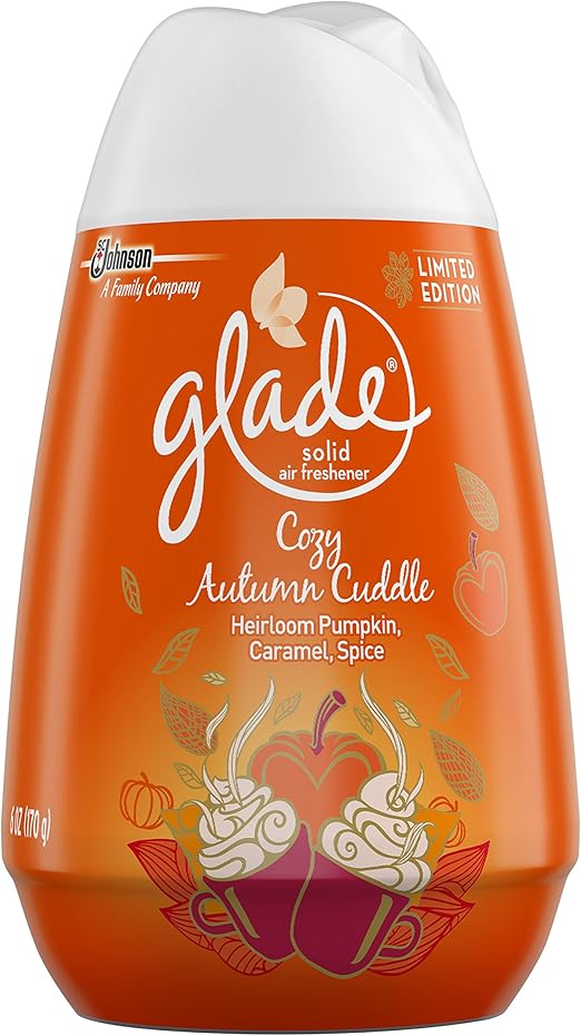 Glade Solid Air Freshener, Cozy Autumn Cuddle, 6 oz Amazon.sg Health