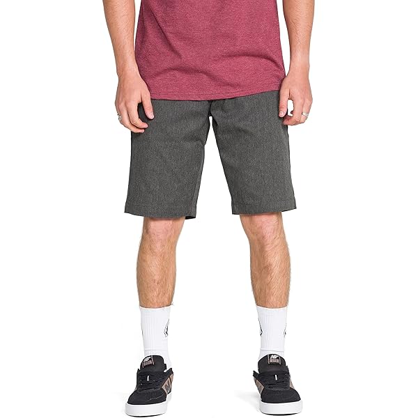 Short Volcom Homme Taille 32 Marron – Chino Stretch, Poches, été