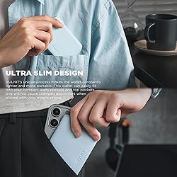 VULKIT Slim Minimalist Card Holder RFID Blocking