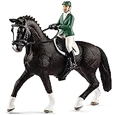 Schleich Horse Club, Horse Toys for Girls and Boys, Showjumper Rider with Horse Toy Figurine, Ages 5+