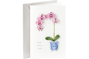 Hallmark Signature Birthday Card for Her (Orchid)