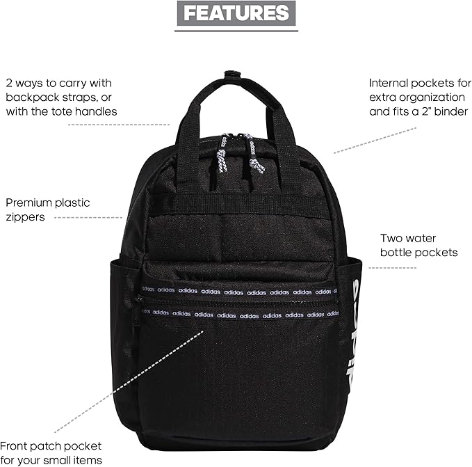 adidas tote 3 premium backpack