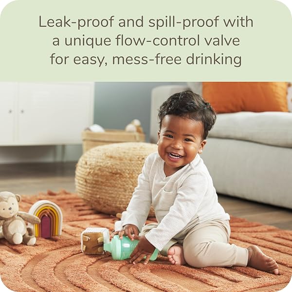 NUK FUN GRIPS HARD SPOUT SIPPY CUP, 10 OZ. | EASY TO HOLD, BPA FREE, SPILL PROOF TODDLER CUP, 4PK