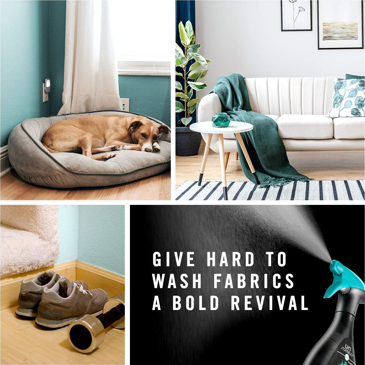 Febreze Fabric Refresher, Odor Eliminator Extra Strength + Unstopables, Fresh Scent, 2 Count: Health & Personal Care