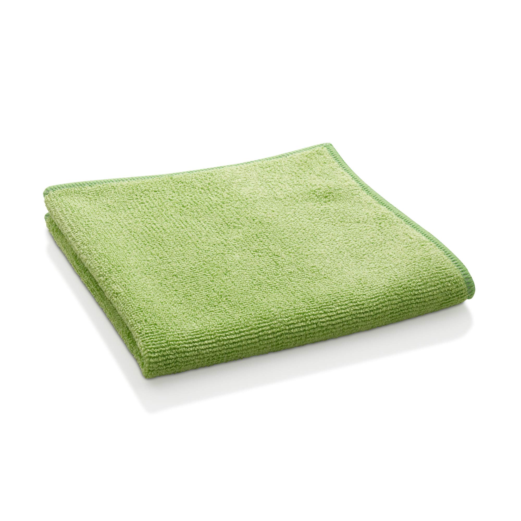 E-Cloth General Purpose Microfibre Cloth, Multipurpose Cleaning Cloth for Household Surfaces, Washable and Reusable, 100 Wash Promise, Green, 1 Pack