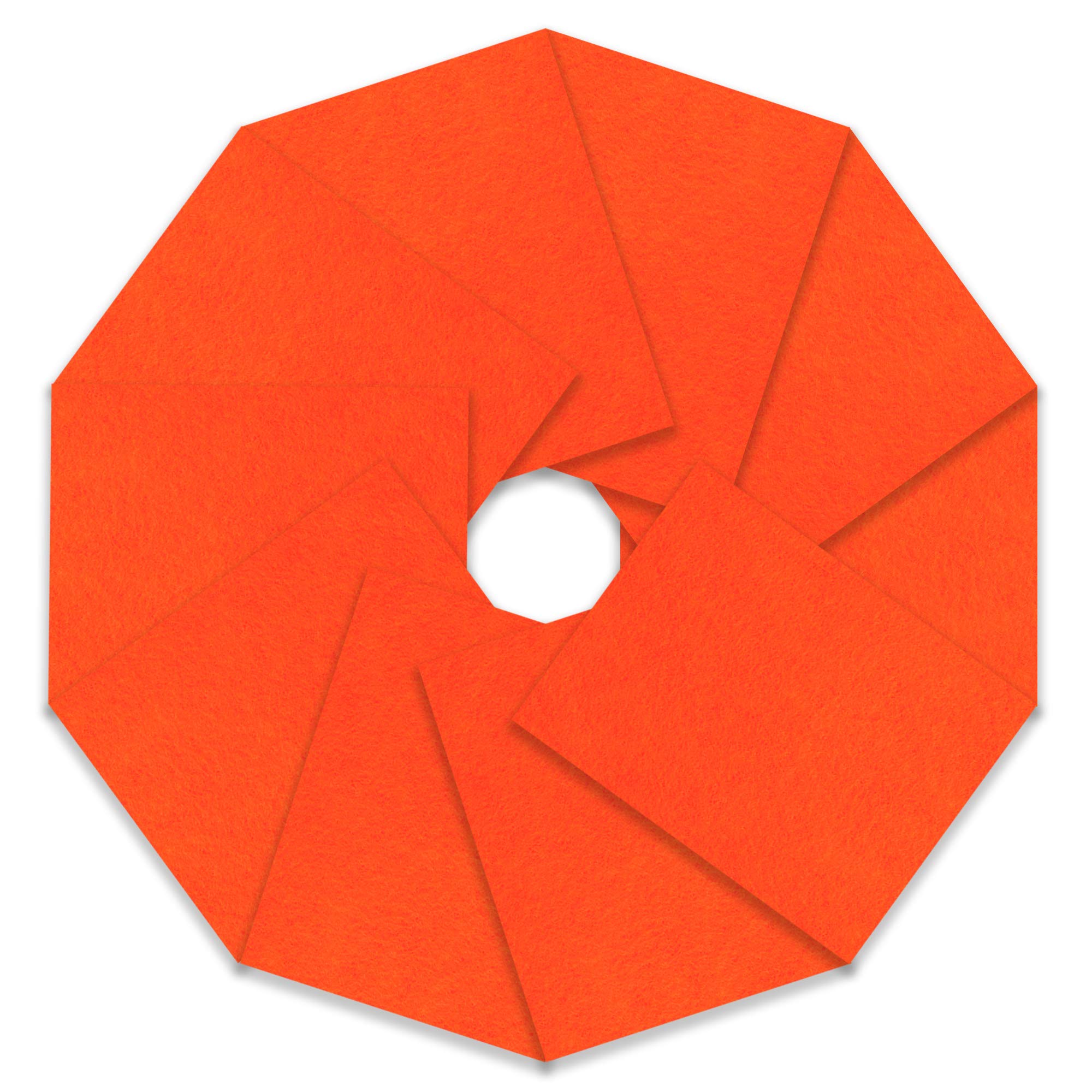 Trimits Craft Felt, 10 Pack, Orange — image 1
