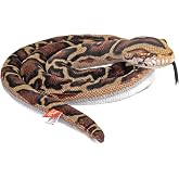 Wild Republic Living Earth Snakes Burmese Python Stuffed Animal - 60"