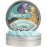 Crazy Aaron's Thinking Putty 4" Tin - Cosmic Infinite Nebula - Multi-Color Sparkle Glow Putty, Soft Texture - Never Dries Out