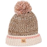 MUK LUKS Womens Marled Chunky Stitch Hat