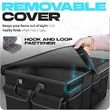 FORTEM Car Boot Organiser Storage 600D Oxford Non-Slip Base Collapsible 45L view 5
