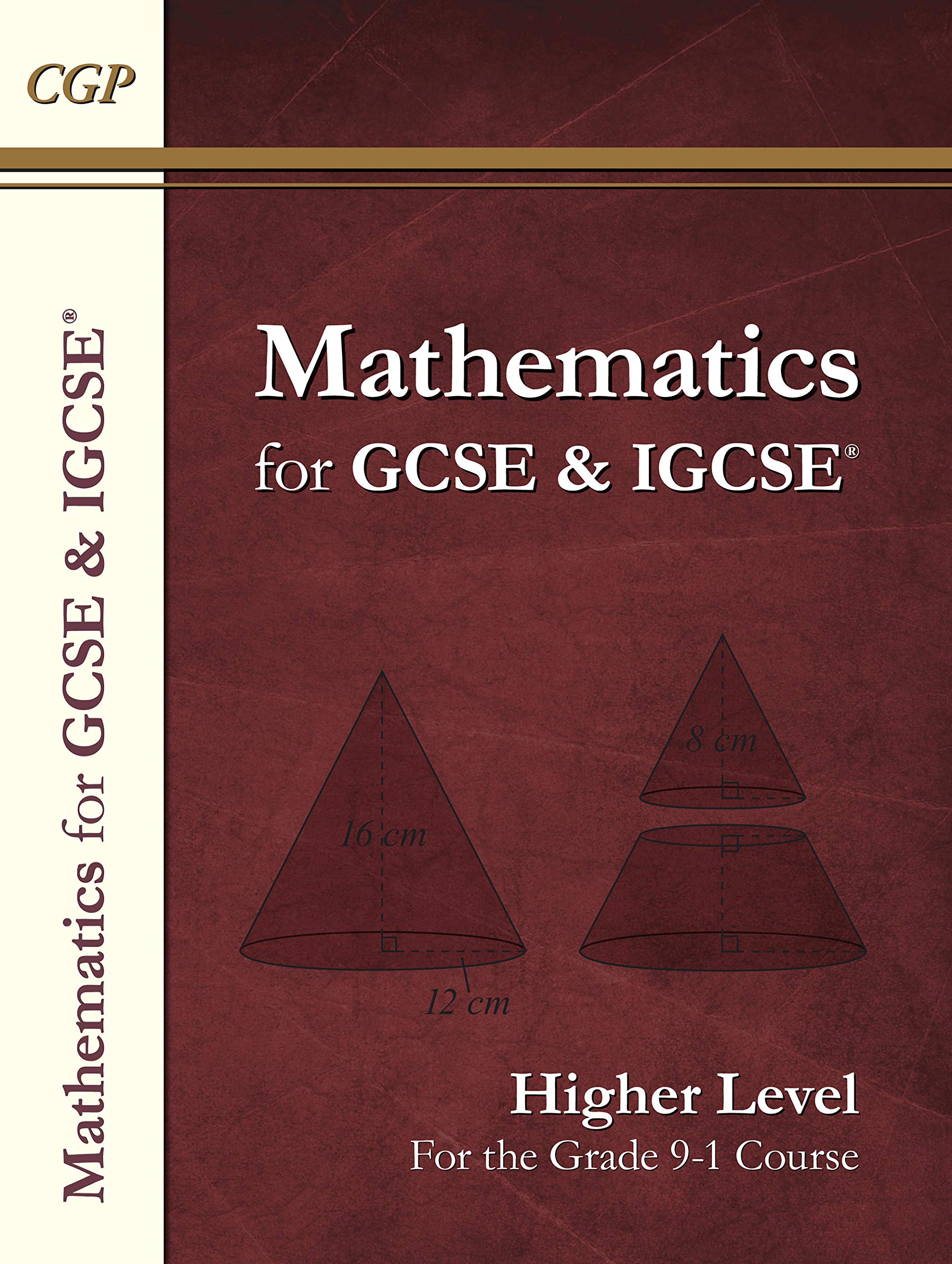 Maths For Gcse And Igcse Textbook Higher For The Grade 9 1 Course Ideal For Catch Up And The 22 And 23 Exams Cgp Gcse Maths 9 1 Revision Amazon Co Uk Cgp Books Cgp Books Books