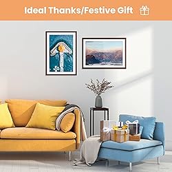 upsimples 12x16 Picture Frame Set of 5, Display