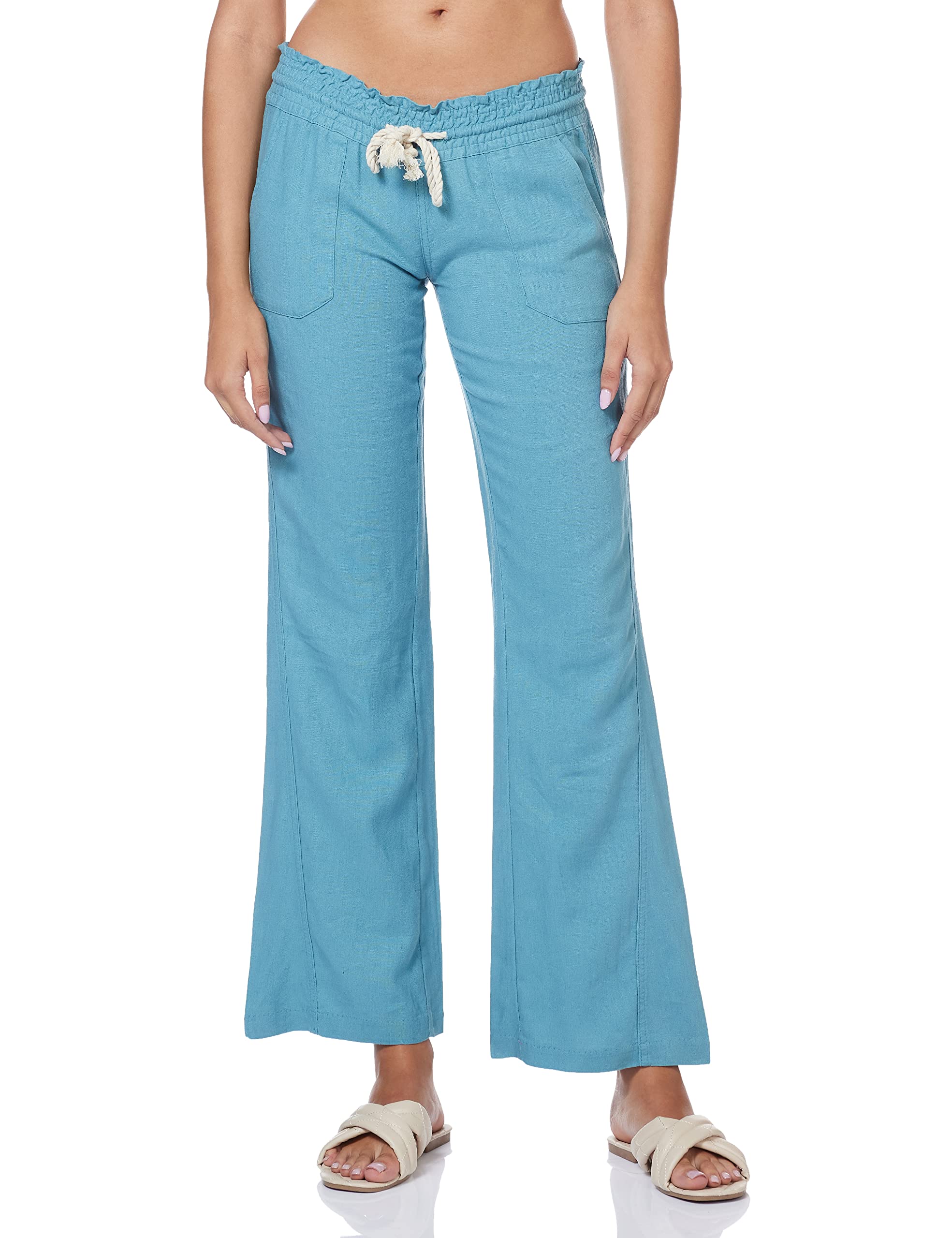 Roxy Women's Oceanside Soft Pant, Turbulence Dobby L