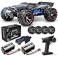1/14 Scale RC Cars for Adults, 60+ KM/H High Speed RC Truggy, 4X4 Off-Road Remote Control Truck, Waterproof Electric Car with 2S Battery, All Terrain RC Vehicle for Snow, Sand, Beach & Rocky Surfaces