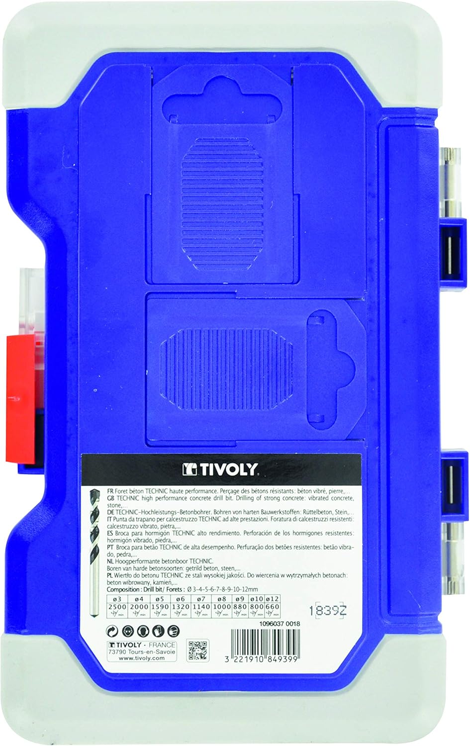 Tivoly 10960370018 T9 Drill Bit Set Concrete Industry - Image 3