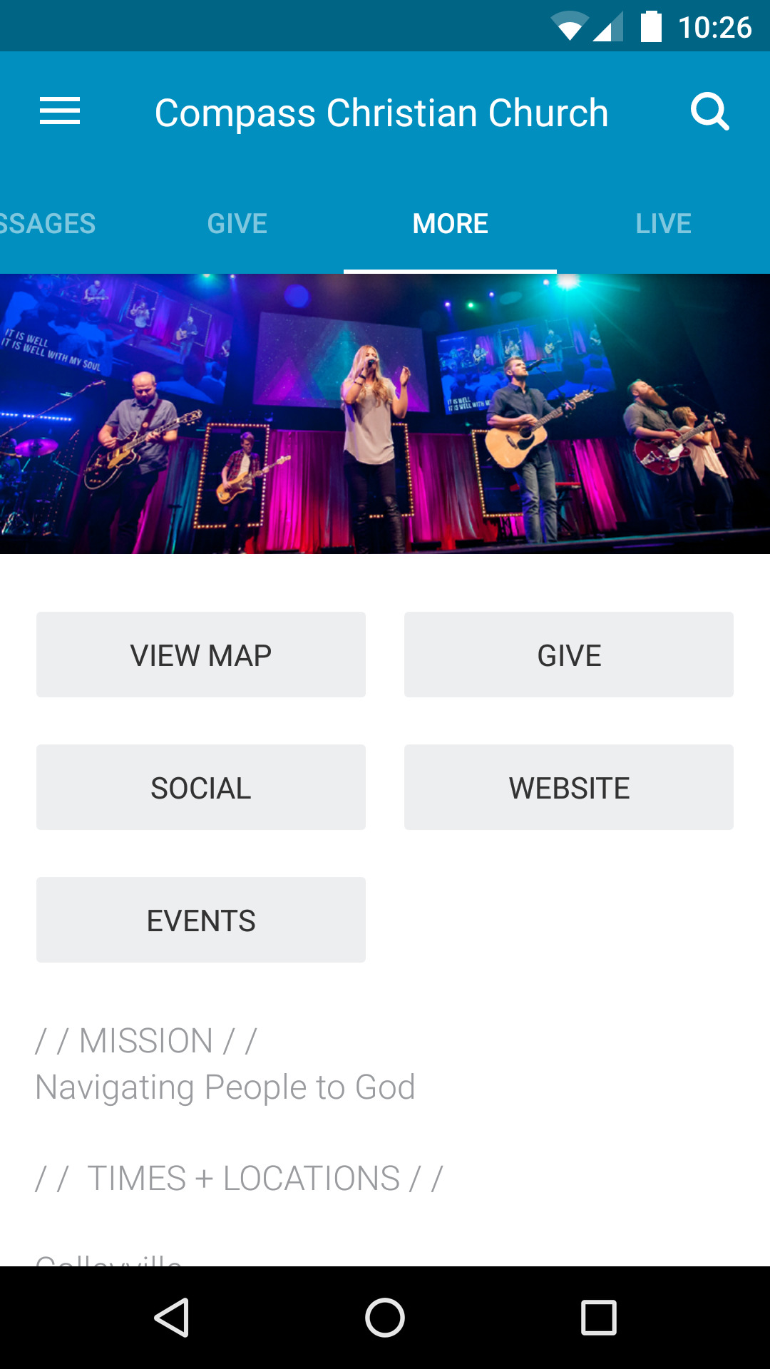compass church live on Amazon Com Compass Christian Church Appstore For Android