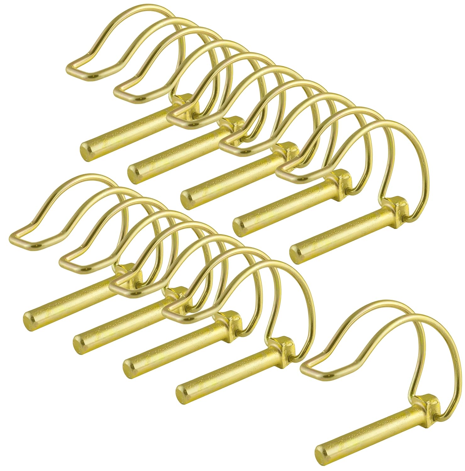 Pipe Linch Pin 5/16" x 23/8" (8mm x 60mm) (Pack of 10)