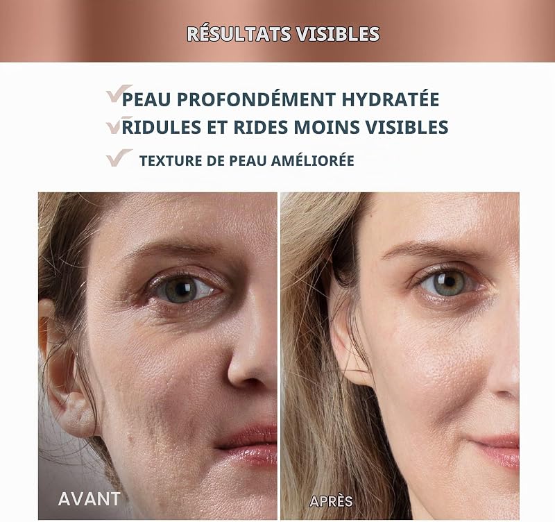 SUPERCHARGED HA+PGA Crème hydratante visage triple action - Vitamine E - Acide hyaluronique et squalane - Crème Anti Rides Femme - Végane - Crème Visage - Soin visage propre - 50 ml