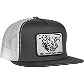 Lazy J Ranch Charcoal Willow Cattle Headquarters Classic Five Panel Trucker Hat - Adjustable Unisex Country Hats